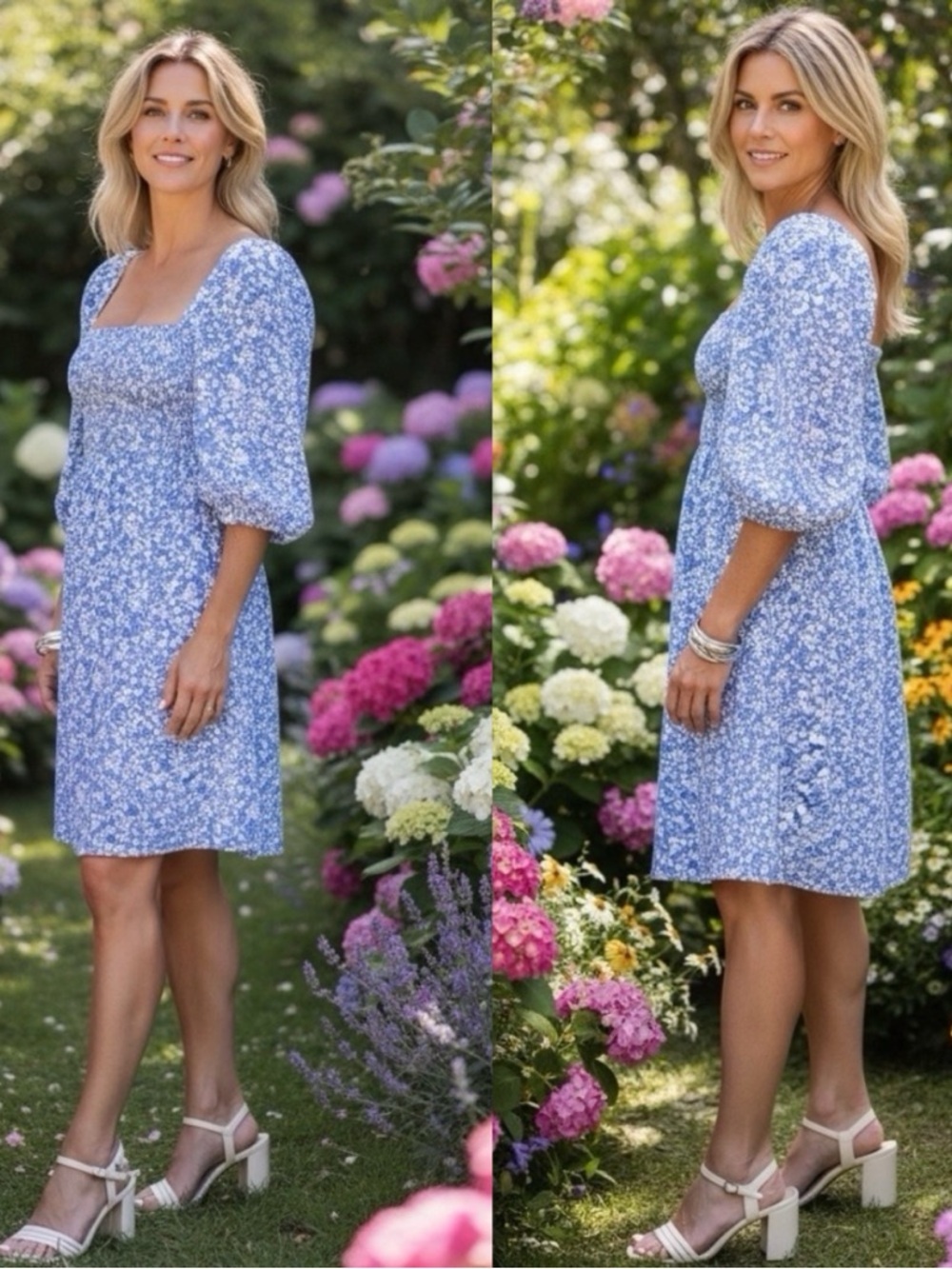 Tuckernuck x Cameron Wimberly Eubanks Blooms On Broad Annie Smocked Mini
Dress